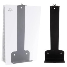 DYNAS PS5 Wall Mount and PS5 Pro Wall Mount - Wall Bracket for PlayStation 5 (Disc, Digital, and Pro Versions) (NOT for PS5 Slim) Secure Steel Bracket