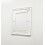 DEENZ Antique White window Mirror Stylish Decor Wall hallway rustic 60x76CM 1