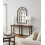 DEENZ Black Brushed Gold Window Style Wall Mirror Durable Frame,Indoor/Outdoor W50Xh71Cm 2
