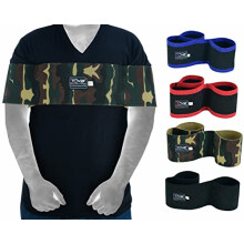 EVO Fitness Gym Bench Press Slingshot Push up Power Weight lifting Strength Workout Training (Small, Camo)