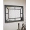 DEENZ Antique Grey window Mirror Stylish Decor Wall hallway rustic 60x76CM 3