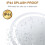 EVOLVE Bluetooth LED Bathroom Mirror with Speaker, Three touch sensor buttons, heated demister pad, Dimmable Cool white light (600x800 with Speaker, 2