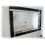 Chic Concept Large Modern Art Deco Rectangular Bevelled Glass Wall Mirrors, Black/Clear, 100 x 70 cm 1