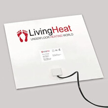 Living Heat Bathroom Mirror Demister Pad - 270 x 270mm Square