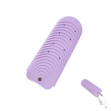 Sicheii Heat Resistant Silicone Mat for Hair Tools, Curling Iron Mat Pouch, Portable Flat Iron Pad Cover, Straightener Hot Iron Holder Case for