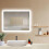 Rectangular Bathroom Mirror with 3 Colors Dimmable LED Light,Shaver Socket,Anti-fog,Memory function,Sensor touch switch-800x600 1