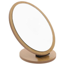 Beaupretty Foldable Makeup Mirror Cartoon Desktop Beauty Mirror Compact Cosmetic for Bedroom Bathroom Dressing Table Home and Salon Use 8.46 X 6.30 X