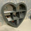 DEENZ GREY HEART MIRROR SHELF 6 SECTIONS DECORATIVE WALL SHELF WALL MIRROR BEST GIFT FOR LOVE ONE'S 4