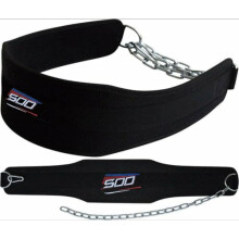 Dip Belt With Industrial Strength Steel Weighted Chain For Bodybuilding Weightlifting Pull Ups Dips CrossFit Training