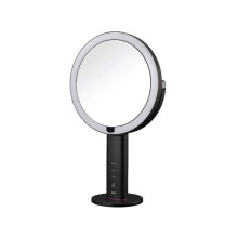EKO iMira Pro LED Sensor Makeup Mirror, USB Rechargeable Double-Sided LED with Smart Sensor, 5x Magnification, Ultra-Clear Light, Dark Grey