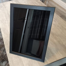 SpiritShack Large Black Scrying Mirror A4 Size Powerful Divination and Occult tool 21cm x 29.7cm