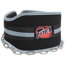 FITEX Dip Belt with Chain for Weightlifting, Pull-Ups & Dips Heavy Duty Gym Equipment for Strength Training