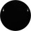 JAYOGLA Crushed Diamond Round Silver Mirror, 40x40 cm, Frameless Wall Hanging 3