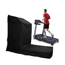 ELR Treadmill Cover - Black - 64.3 * 29.6 * 43inches - Dustproof, Waterproof, UV Protection - Fits Non-Folding & Folding Treadmills