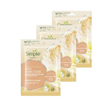 Simple Glow Sheet Mask x3