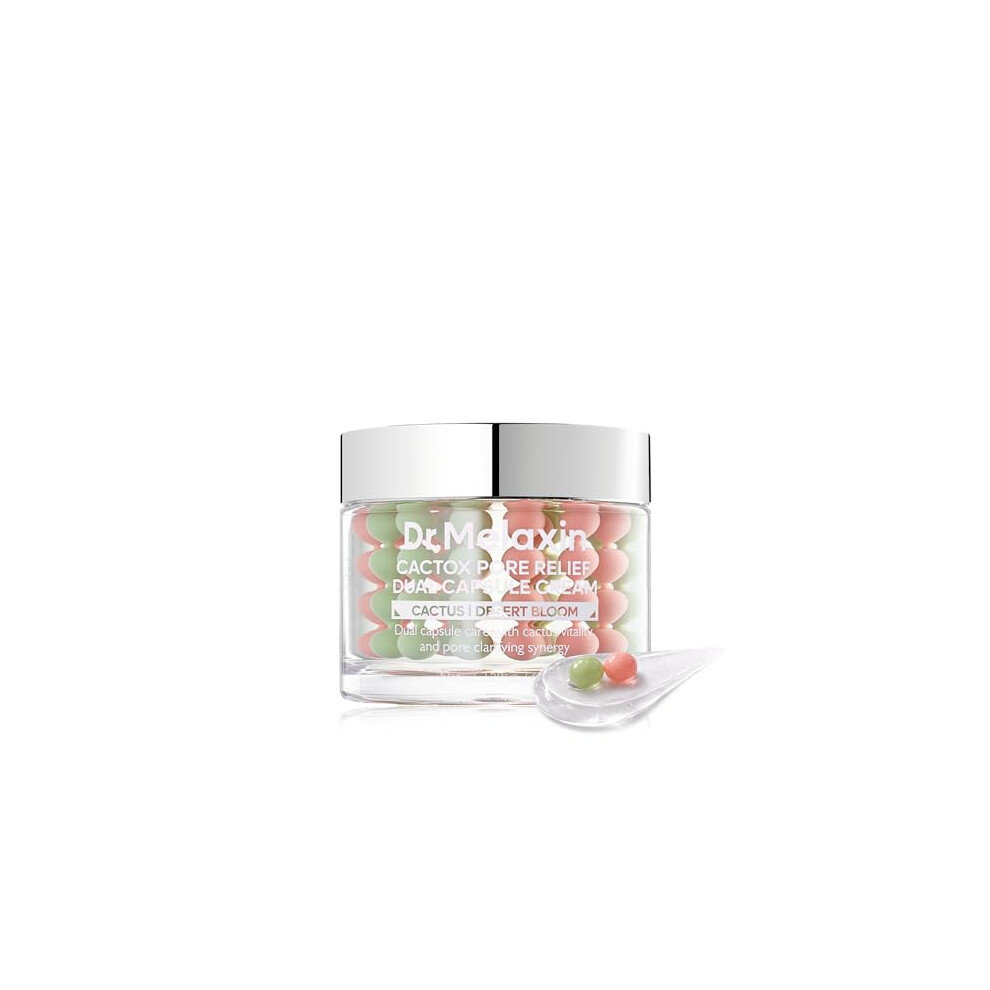 Dr.Melaxin Cactox Pore Dual Capsule Cream – Pore Minimizing Hydrating Face Cream - Image 5