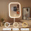 Baverta Makeup Vanity Mirror with Lights, LED Makeup Mirror with 3 Color Modes, Tabletop Vanity Lighted Mirror with Smart Touch Control, Light Up Make 3