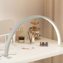 Nail Light for Desk, Half Moon Light for Nail Desk
