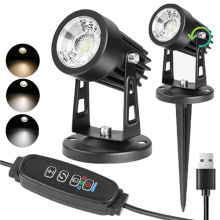 Dimmable Spotlight Indoor Uplighting - 3W Floor Spot Lights