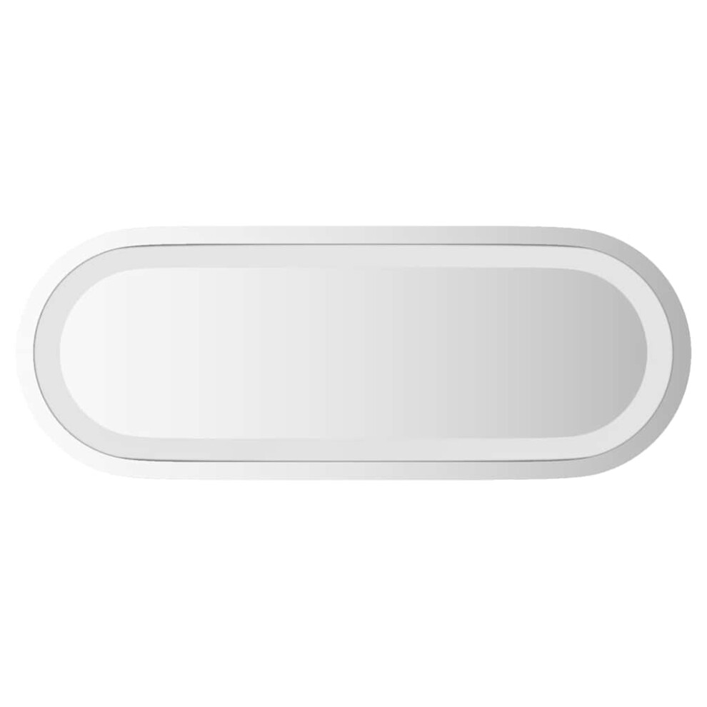 Vidaxl Led Bathroom Mirror Wall Mirror Wall Vanity Mirror With Led Light Oval