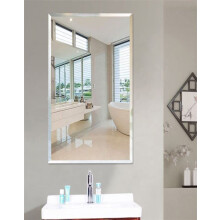 DEENZ 30X45Cm Frameless Rectangle Wall Mounted Mirror Frameless Bathroom Living Room A Must Have Mirror Home Decor