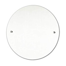 DEENZ 50cm Round Drilled Mirror Wall Mounted Frameless Bathroom Living Room A Must Have Mirror Home Décor Durable