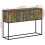 VidaXL vidaXL Console Table Hall Side Table End Table Solid Wood Reclaimed and Iron 4