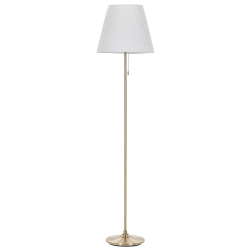 Beliani Floor Lamp TORYSA Metal Brass