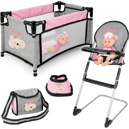 deAO Toys Baby Doll Accessories Set 2