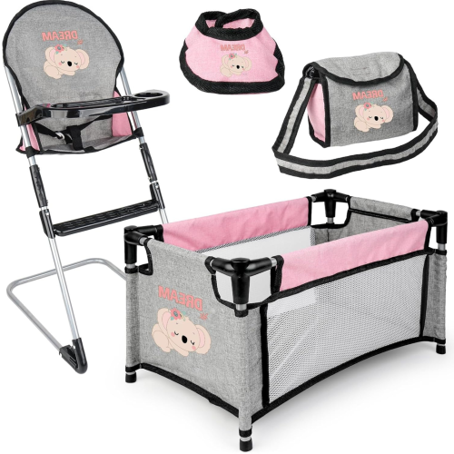 deAO Toys Baby Doll Accessories Set