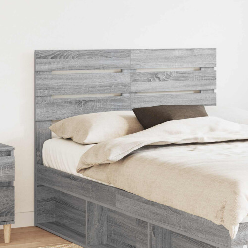 VidaXL vidaXL Headboard Grey Sonoma Engineered wood