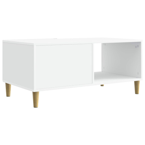 VidaXL vidaXL Coffee Table White 90 x 50 x 40 cm Engineered Wood 1