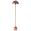 Beliani Floor Lamp MACASIA Metal Copper 1