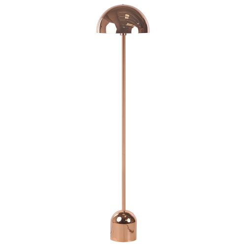 Beliani Floor Lamp MACASIA Metal Copper