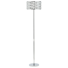 Floor Lamp TENNA Crystal Silver