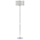 Beliani Floor Lamp TENNA Crystal Silver 1