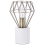 Beliani Table Lamp MOONI Metal Brass 1