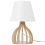 Beliani Table Lamp AGUEDA Brown/ White 1