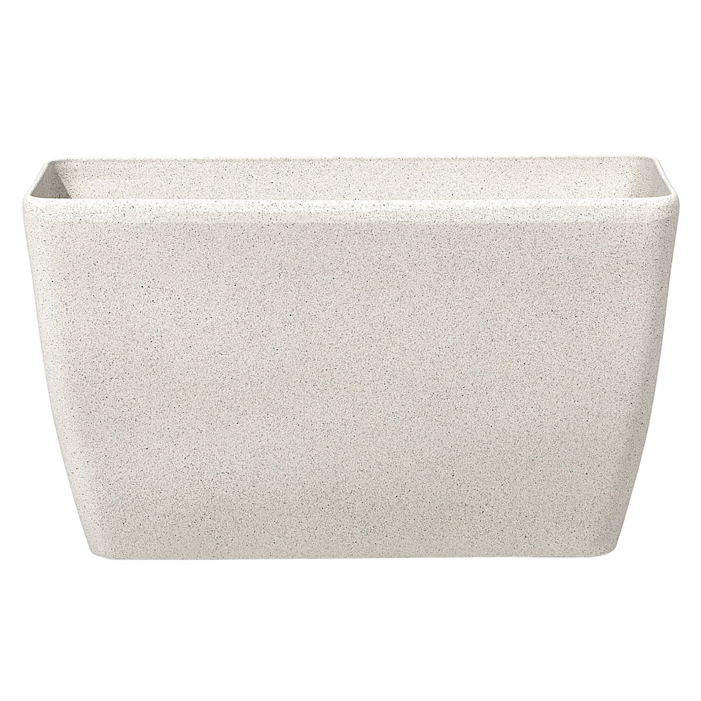 Beliani Plant Pot Baris 74 Cm Light Beige