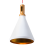 Beliani Pendant Lamp MACKENZIE Metal White 1