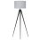Beliani Floor Lamp STILETTO Metal Grey 1