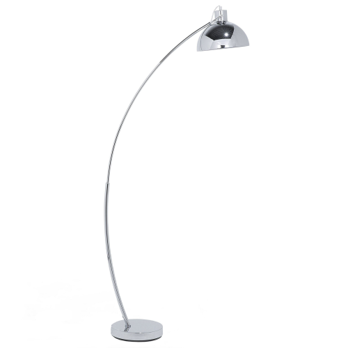 Beliani Floor Lamp DINTEL Metal Silver
