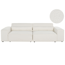 Modular Sofa 2 Seater HELLNAR Off-White Boucle