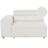 Beliani Corner Seat HELLNAR Right Hand Off-White Boucle 1