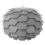 Beliani Pendant Lamp SEGRE L Grey 1