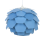 Beliani Pendant Lamp SEGRE S Blue 1