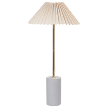 Table Lamp BALUARTE Faux Linen Beige