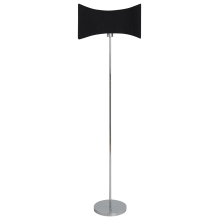 Floor Lamp CALVILLO Metal Silver