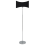Beliani Floor Lamp CALVILLO Metal Silver 1