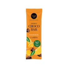 Energy Choco Bar Orange Chocolate Coated Gluten Free Date Snack Bar 35g